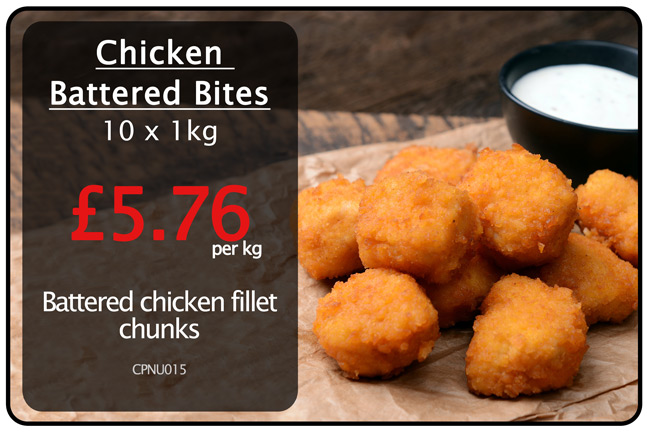 Pendle Frozen Foods: Chicken bites promotion